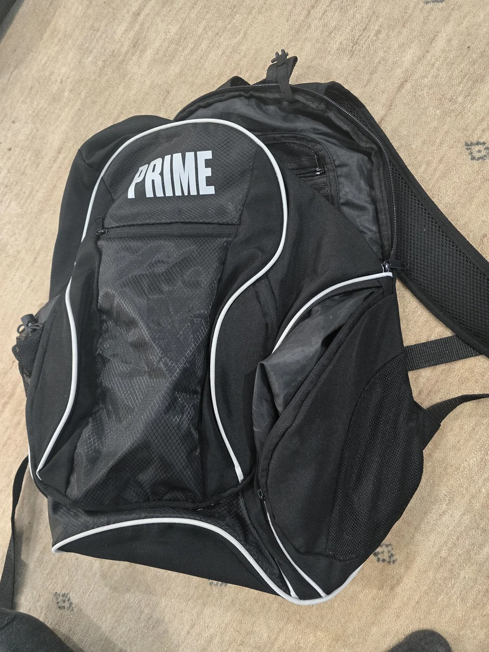 Black Men's Sports Backpack